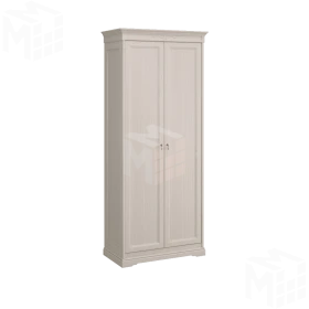 Шкаф распашной Патрисия -2, дуб беленый