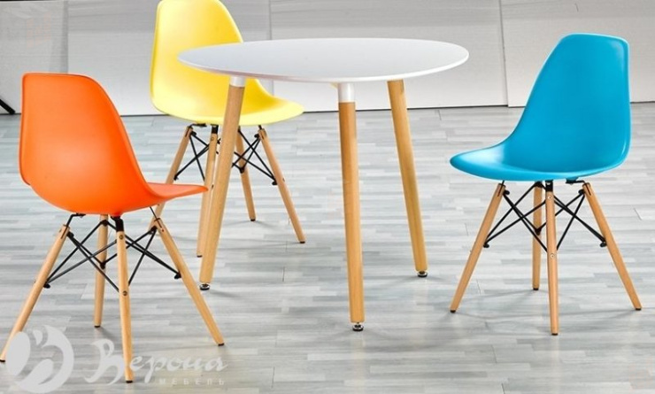 Стул Eames DSW Желтый