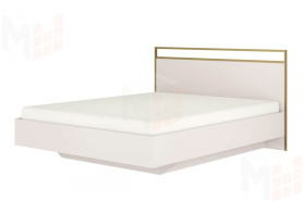 Кровать Николь 7.14  с подъёмным механизмом Кашемир/сатиновое золото