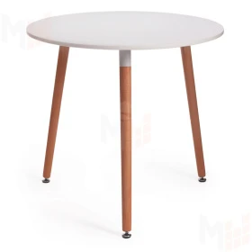 Стол MARS (mod. T1004) White Белый/ Natural натуральный