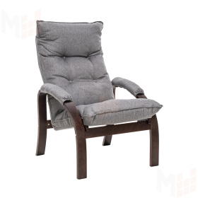 Кресло-трансформер Leset Левада (Орех текстура/Malmo 90 (серый))