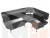Кухонный угловой диван Альфа правый угол (Серый)
