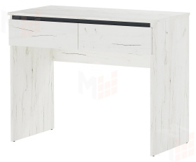 Стол косметический ГРЕТТА Дуб Крафт белый-Антрацит