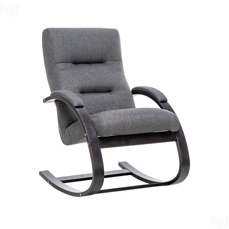 Кресло-качалка Leset Милано (Венге текстура/Malmo 95)