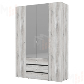 Шкаф для одежды и белья Neo 555 Дуб шавиниган