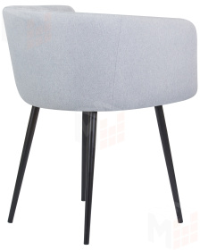 Стул обеденный DOBRIN ALINA (серо-голубая ткань (LAR-106D-23))