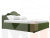 Интерьерная кровать Афина 160 (Зеленый)