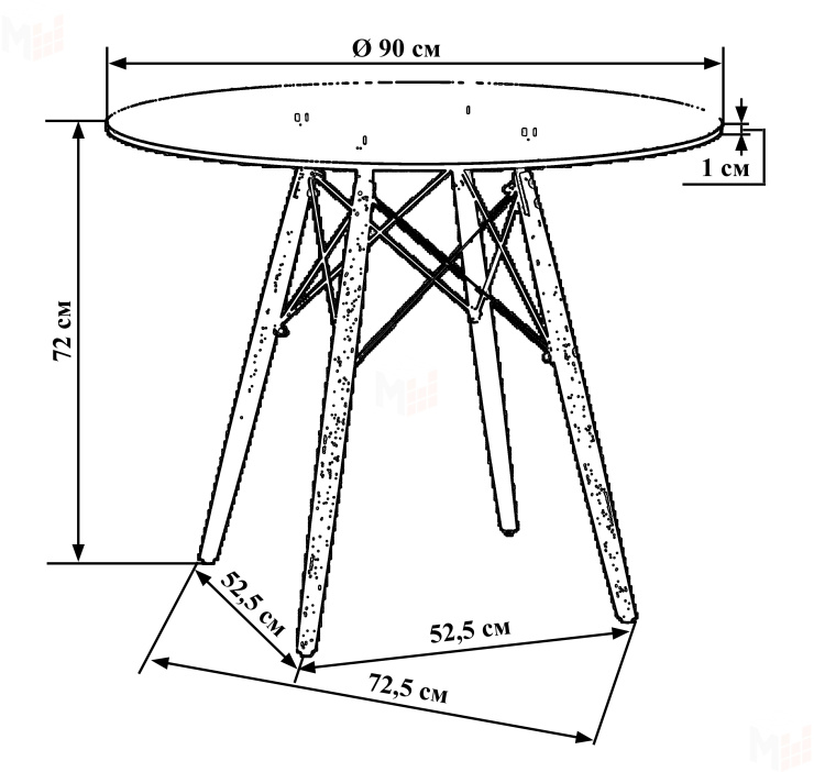 Стол LMZL-TD109-1