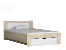 Кровать полутороспальная с ящиком ДЕЛЬТА Next 19.03