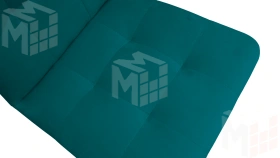 Стул Аспен К4 Белый матовый, Велюр Confetti Izumrud
