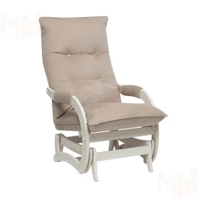 Кресло-маятник Leset Луно (Слоновая кость/V18 бежевый) Кресло-маятник Leset Луно (Слоновая кость/V18 бежевый)