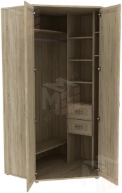 Шкаф угловой с зеркалами ГАРУН-К 534.02