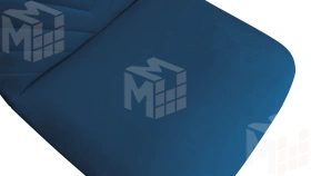 Стул Шерри К2 Белый матовый, Велюр Confetti Blue
