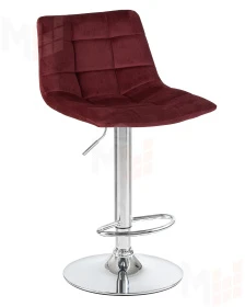 Стул барный DOBRIN TAILOR (винный велюр (MJ9-35))