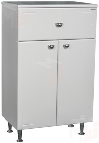 Комод Домино 50 Классик с верхним ящиком В1 Айсберг