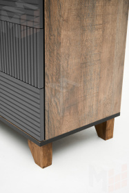 Комод Копенгаген (дуб самдал/серый графит)