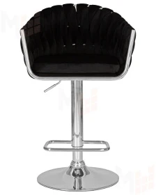 Стул барный DOBRIN MARCEL (черный велюр (MJ9-101))