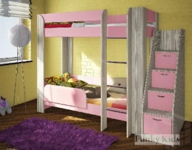 Кровать двухъярусная Фанки Кидз 20