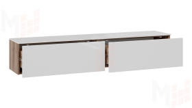 Тумба ТВ Порто - ТД-393.03.11 Яблоня Беллуно, Белый софт