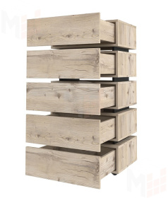 Комод NATURE 6 Гаскон пайн