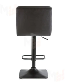 Стул барный DOBRIN DOMINIC (черный велюр (MJ9-101))