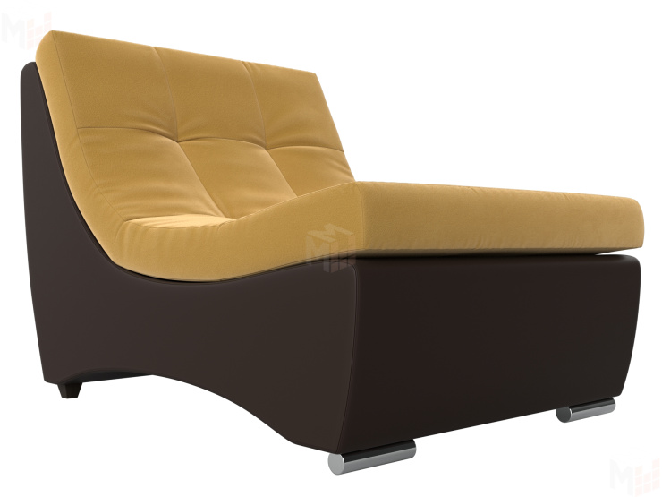 Модуль Монреаль кресло (Желтый\коричневый)
