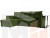 Угловой диван Атланта Лайт левый угол (Зеленый)