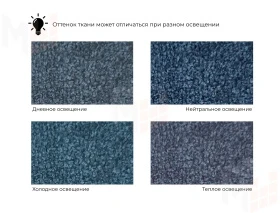 Диван угловой Лига-099 угол универсальный ( Синий )