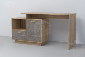 Стол Письменный СТ-2 ПД Эго  Дуб Крафт Золотой/Камень Темный