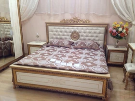 Кровать Версаль с короной (1600) мягкое изголовье