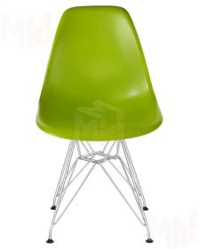 Стул обеденный DOBRIN DSR (ножки хром, цвет салатовый (G-08))