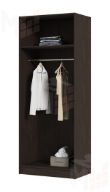 Шкаф со скалкой ШК 554 Басса венге - дуб белфорт