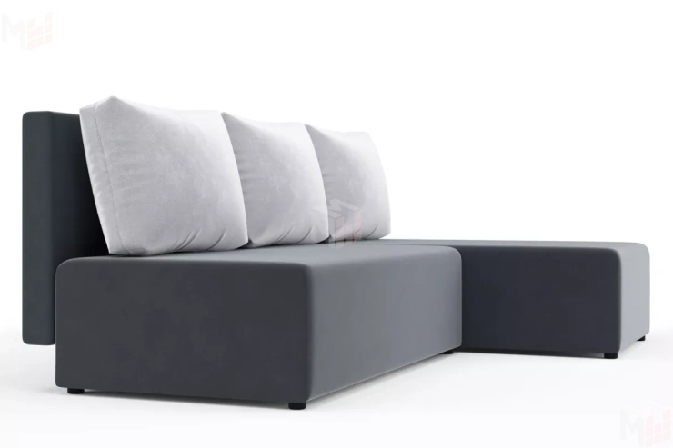 Угловой диван Рим Светло-серый, Темно-серый Угловой диван Рим Светло-серый, Темно-серый