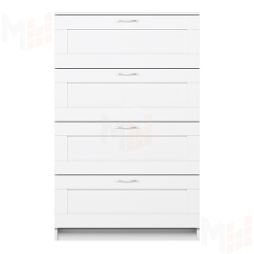 Комод Сириус 4 ящика белый