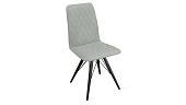 Стул Стенли К3 Черный муар, Велюр Confetti Silver Стул Стенли К3 Черный муар, Велюр Confetti Silver