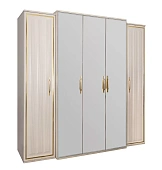 Шкаф Замира 5-дверный бежевый Шкаф Замира 5-дверный бежевый