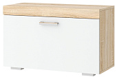 Обувница Соната ОС-800 дуб сонома/белый глянец