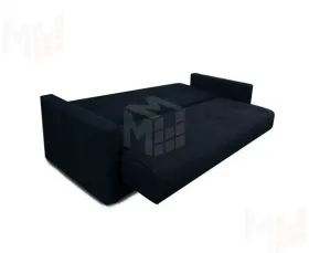 Диван-книжка Милан (бархат черный) Диван-книжка Милан (бархат черный)