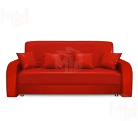 Диван книжка Престиж 120 (кожзам красный) Диван книжка Престиж 120 (кожзам красный)