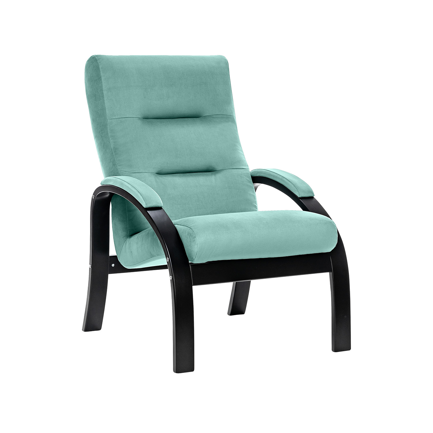 Кресло Leset Лион (Венге/V43 зелёный)