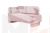 Кушетка Хьюстон на пружинном блоке Розовый