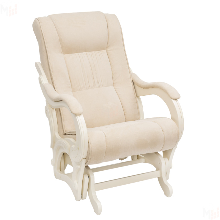 Кресло-качалка гляйдер модель 78 (дуб шампань/Верона ванилла)