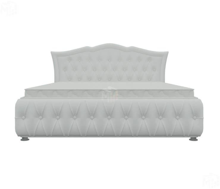 Интерьерная кровать Герда 160 (Белый)