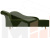Кушетка Камерон левая (Зеленый)